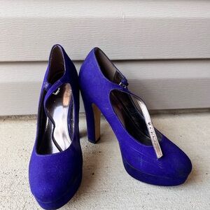 Elegant Purple Women's Heels